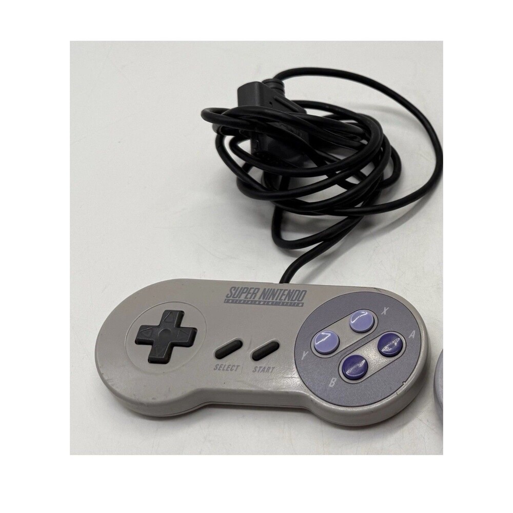 OEM Gray Nintendo Super NES Wired Gamepad SNES Controller SNS-005 1991